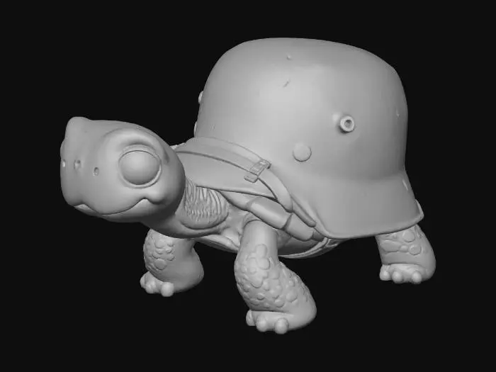 3D model for Turtle Soldier