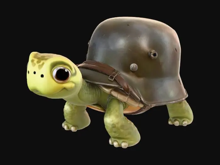 3D model for Turtle Soldier