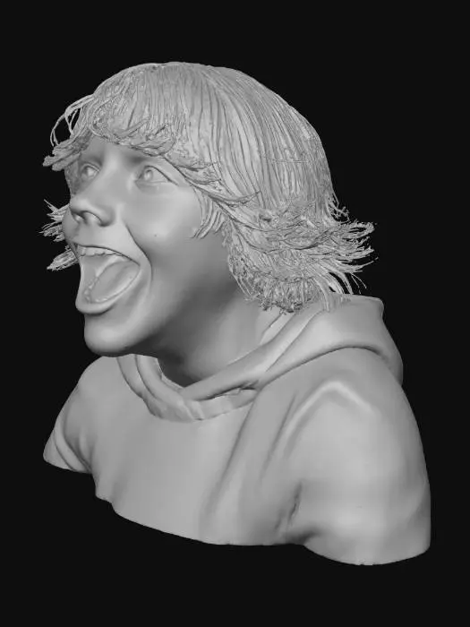 3D model for Excited Crowd Moment