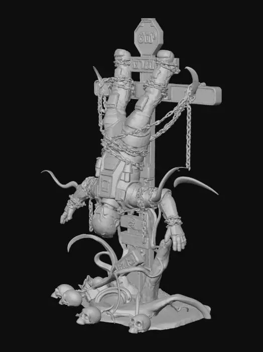 3D model for Crucible of Desolation, #Halloween2025#