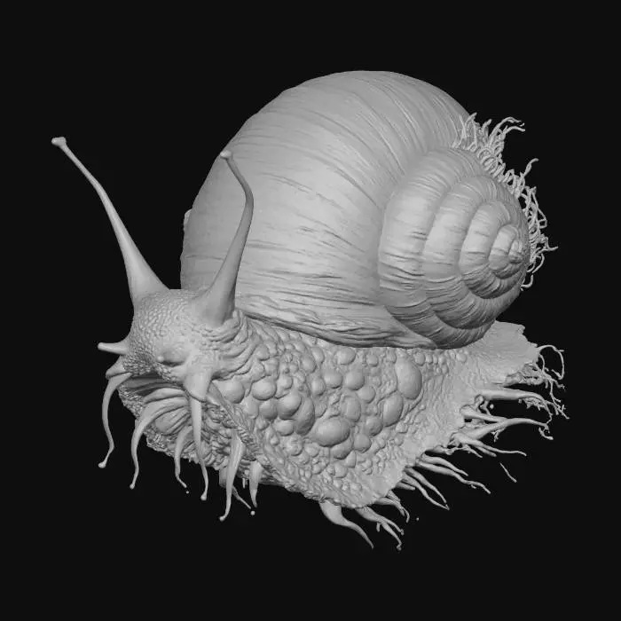 3D model for Galactic Snail Odyssey