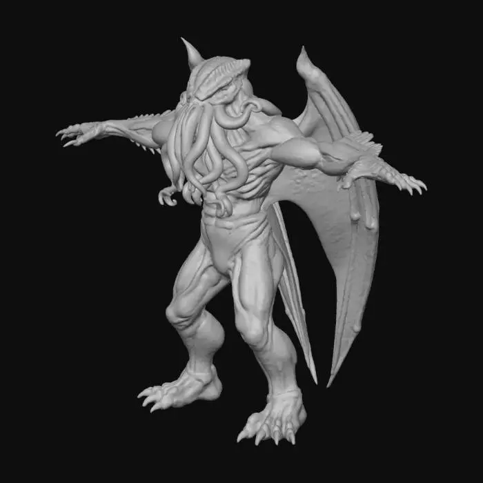 3D model for Cthulhu Awakens, #Halloween2025#