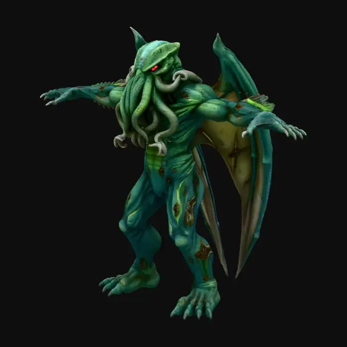 3D model for Cthulhu Awakens, #Halloween2025#