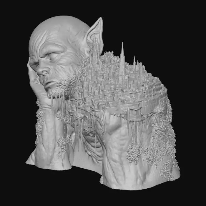 3D model for Eternal Slumber Island