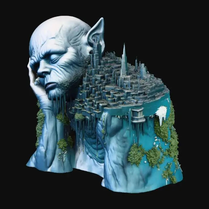 3D model for Eternal Slumber Island