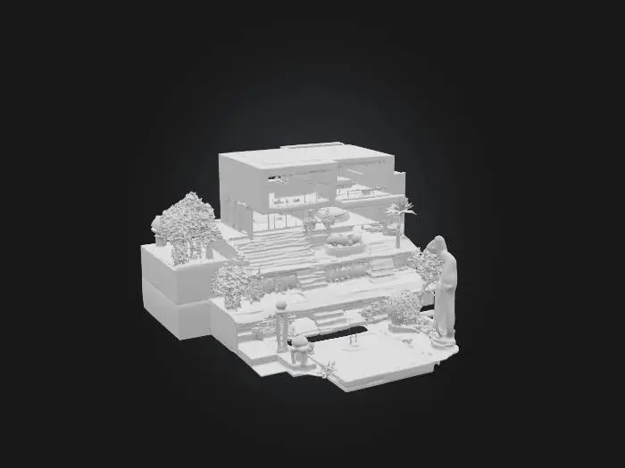 3D model for A Modern compound