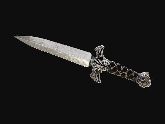 3D model for Silver Dagger