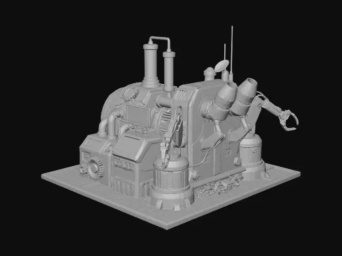 3D model for Machine