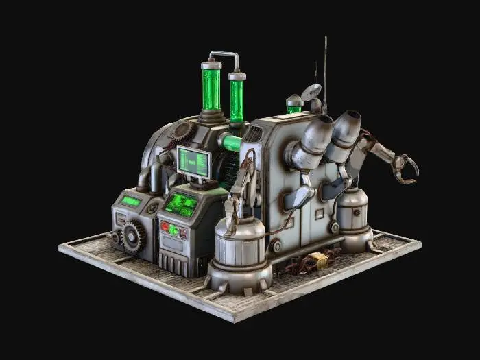 3D model for Machine