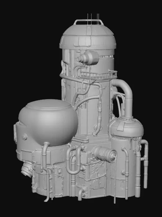 3D model for Industrial Monolith