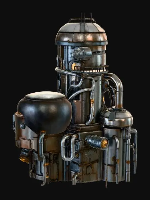 3D model for Industrial Monolith