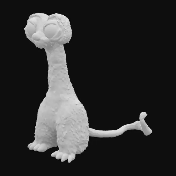 3D model for Fluffy Monster