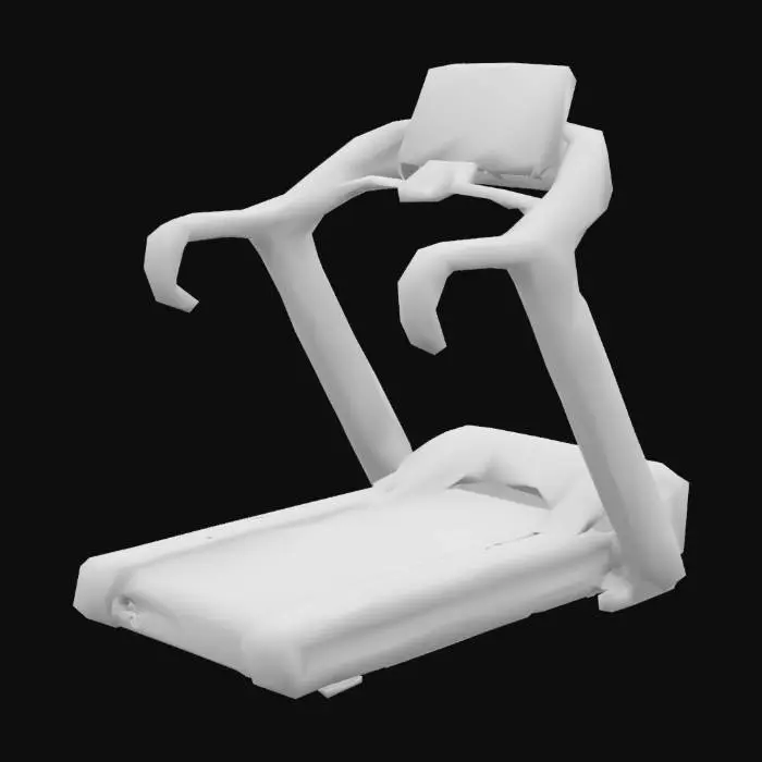 3D model for Futuristic Treadmill