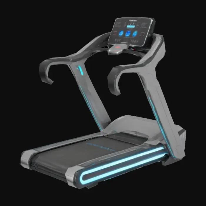 3D model for Futuristic Treadmill