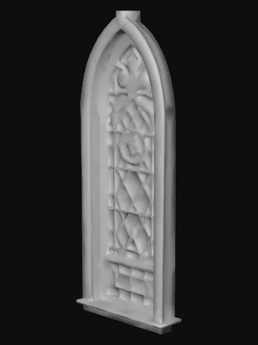 3D model for Stained Glass Reverie