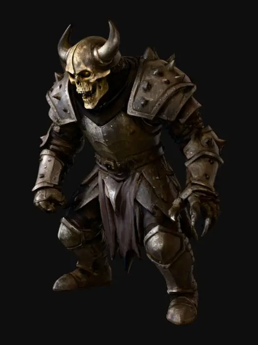 3D model for Dark Warlord