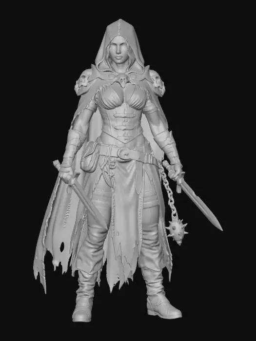 3D model for Hollowsteel Huntress