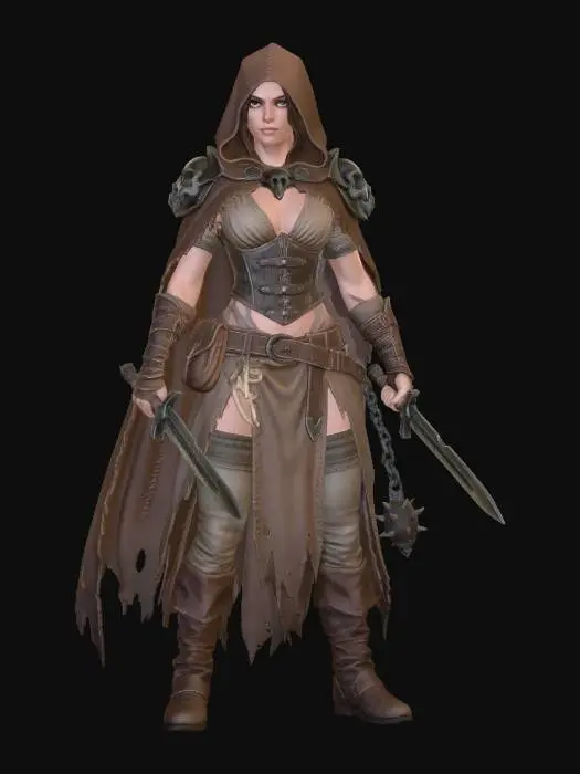 3D model for Hollowsteel Huntress