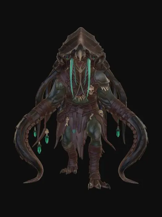 3D model for Harbinger of the Dunes