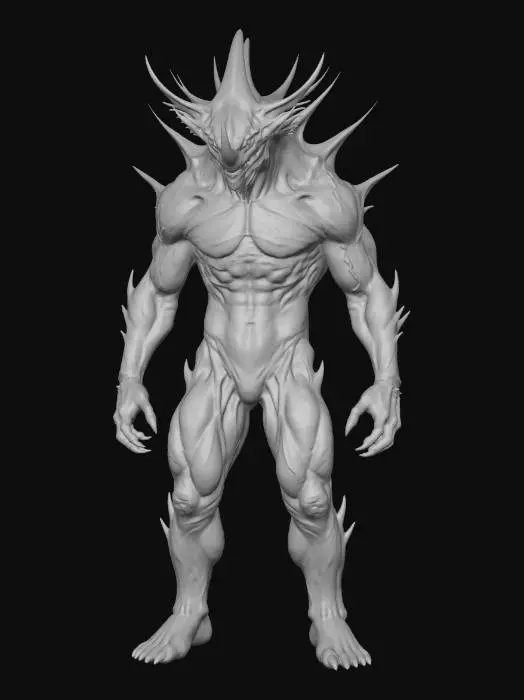 3D model for Verdant Spinefiend