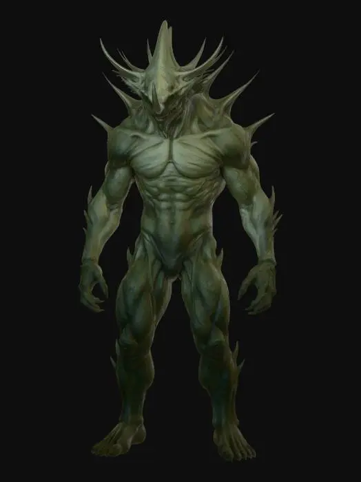 3D model for Verdant Spinefiend