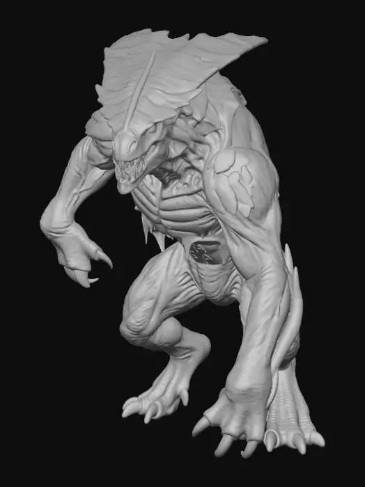 3D model for Runeborn Cragwyrm