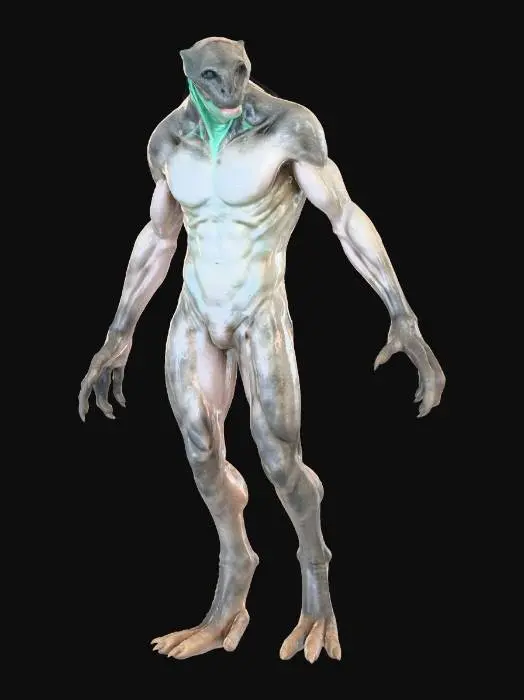 3D model for Verdant Lizardman