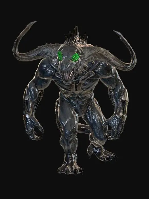 3D model for Gloomhorn Behemoth