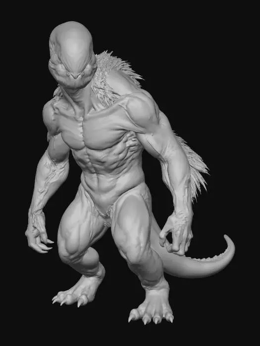3D model for Wretched Abomination