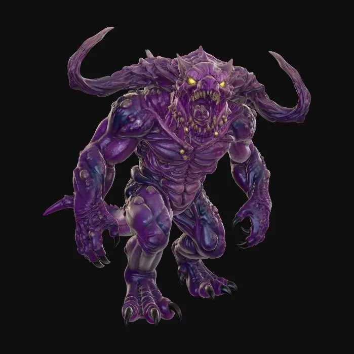 3D model for Amethyst Behemoth