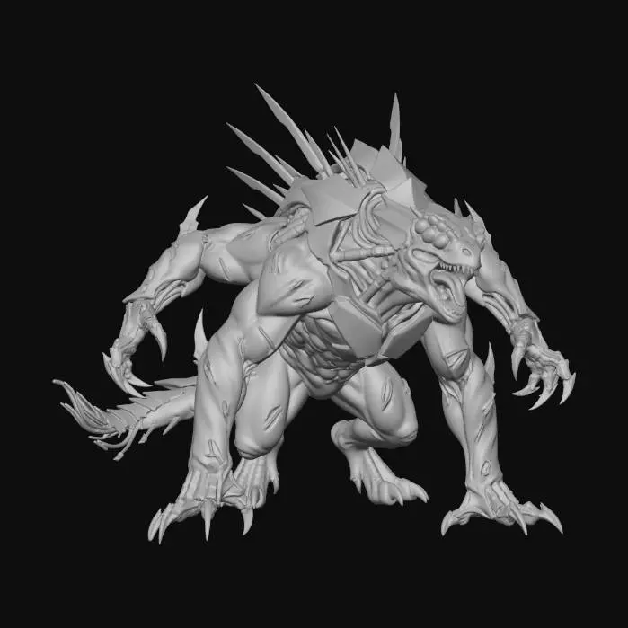 3D model for Crimson Iron Leviathan