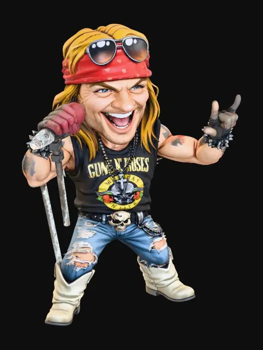 3D model for Rockstar Revelry