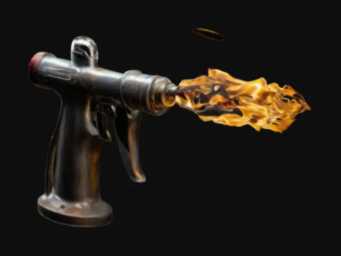 3D model for blowtorch