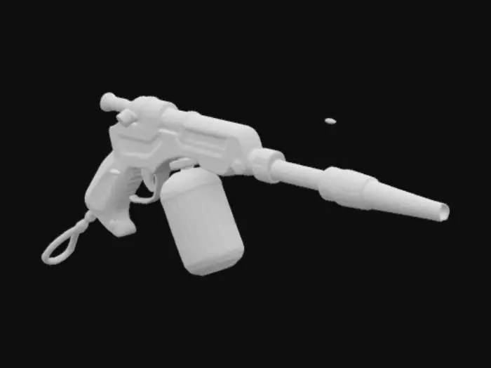 3D model for blowtorch