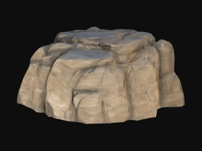3D model for stone outcrop
