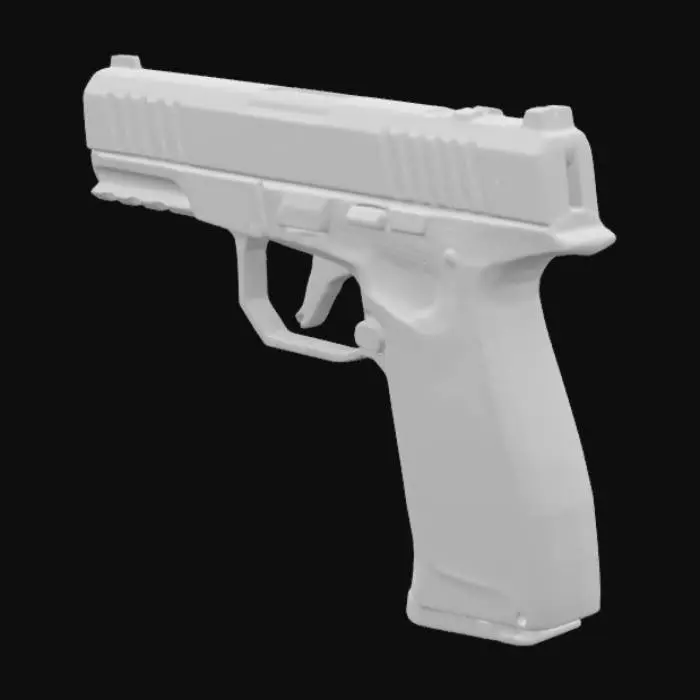 3D model for Handgun Photo