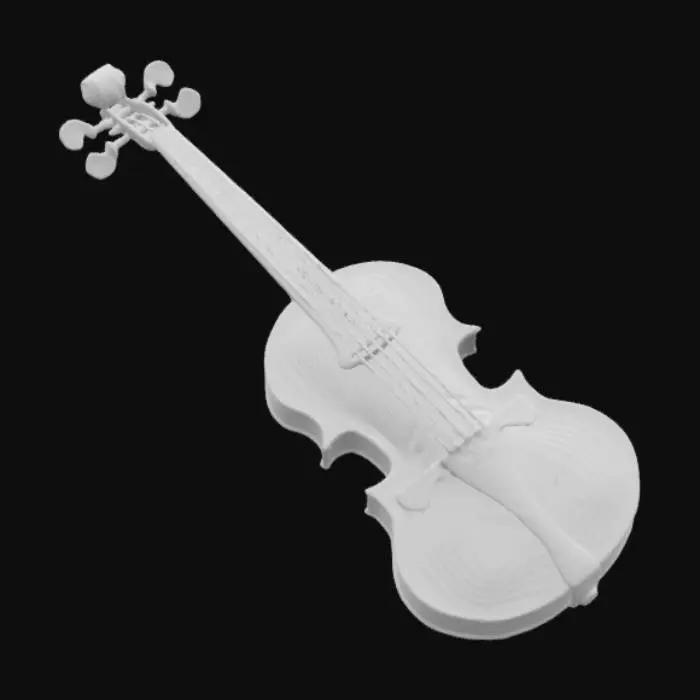 3D model for Stradivarius violin