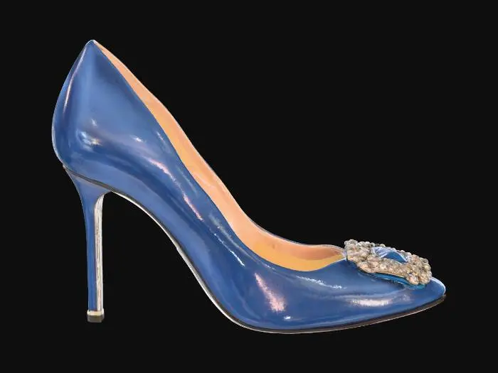 3D model for Sapphire Glam Heel