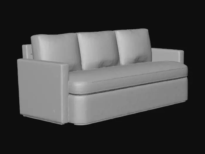 3D model for Embroidered Elegance Sofa