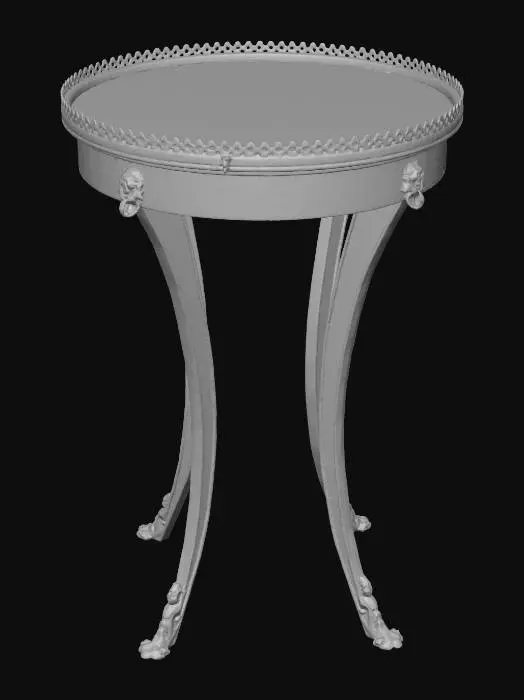 3D model for Elegant Timeless Table