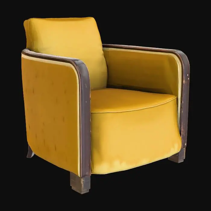 3D model for Golden Comfort Armchair