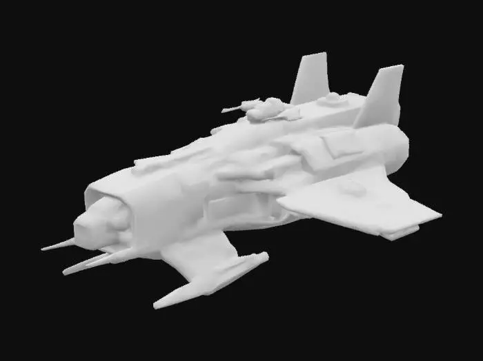 3D model for Starbound Sentinel