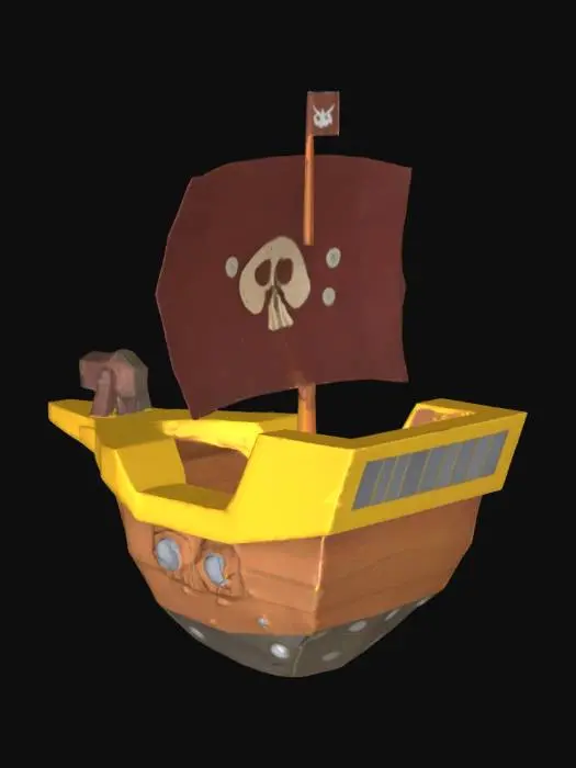 3D model for Pirate Airship