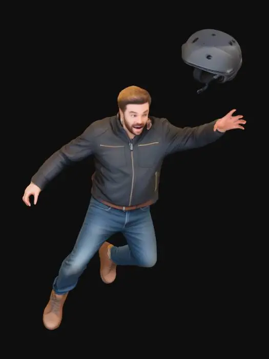 3D model for Lost Helmet in Mid-Air