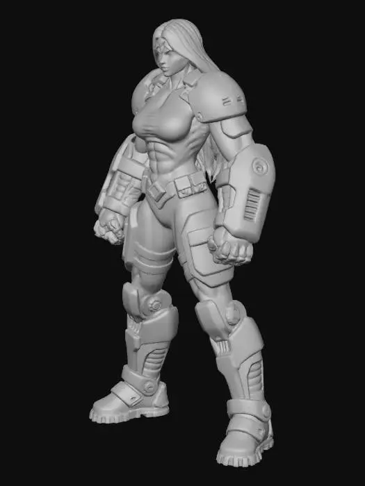 3D model for Armored Sentinel