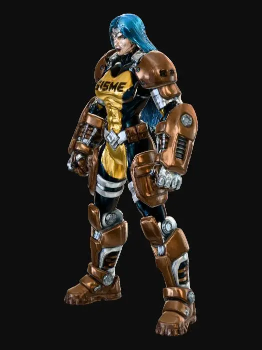 3D model for Armored Sentinel