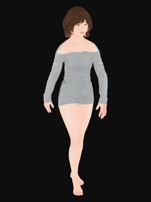 3D model for Character Pose