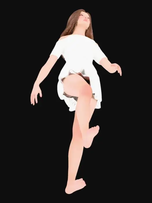 3D model for Graceful Stance