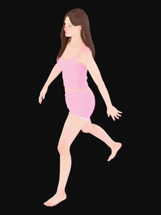 3D model for Serene Pose