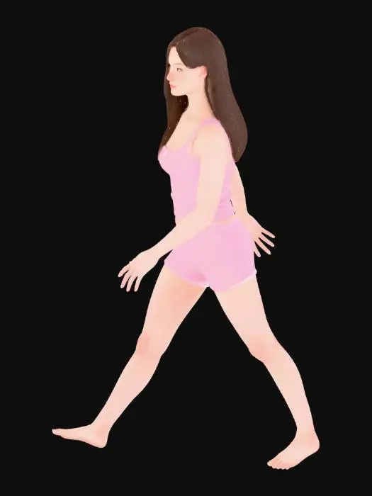 3D model for Serene Pose